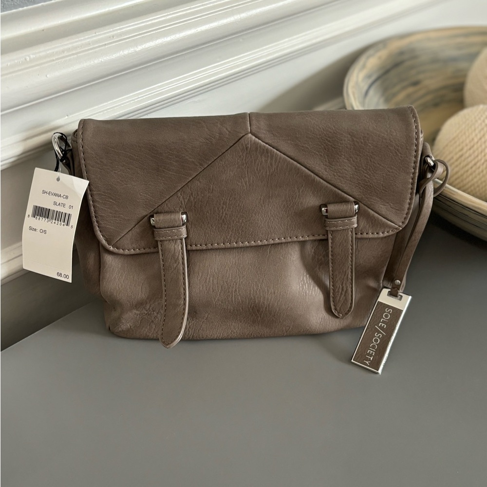 BRAND NEW! Never been used, with tags! Sole Society crossover bag.
